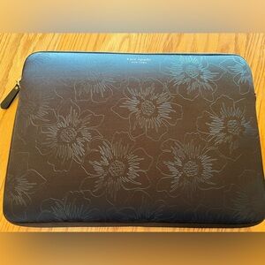 Kate Spade Black Laptop Sleeve